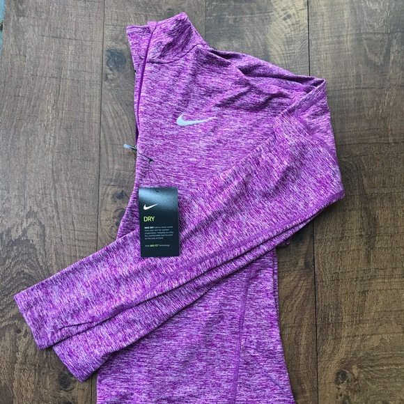 NWT Nike Dry Element Running Top Violet WMNS - Picture 8 of 8